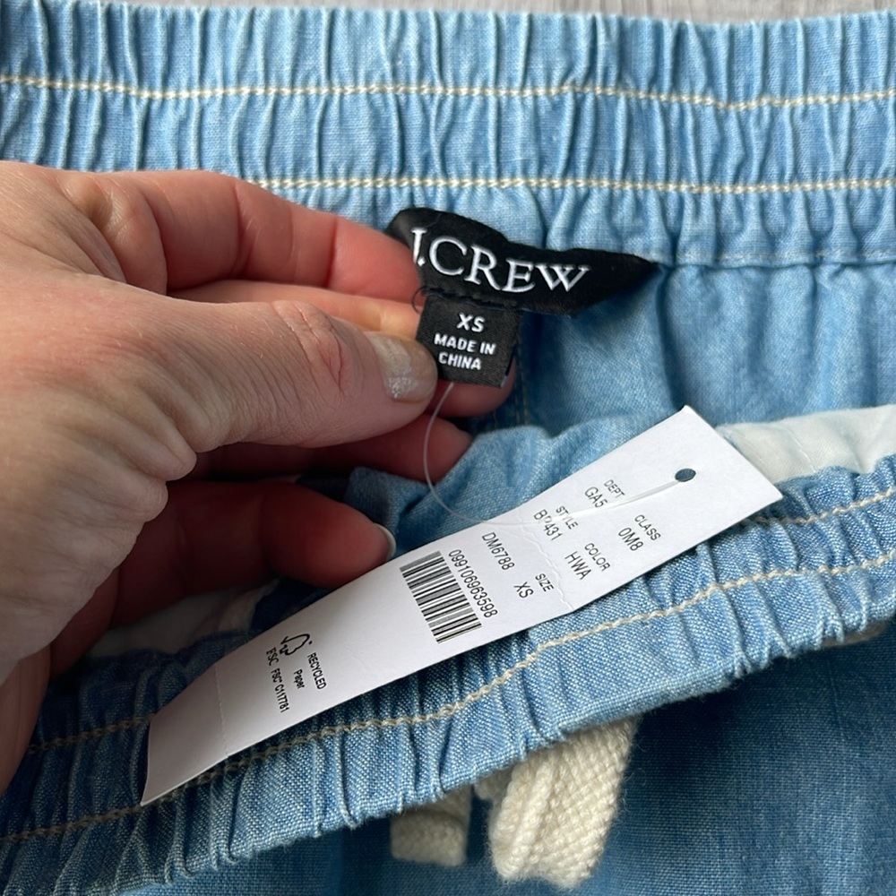 J. Crew chambray women’s skirt, size XS. - Picture 4 of 12